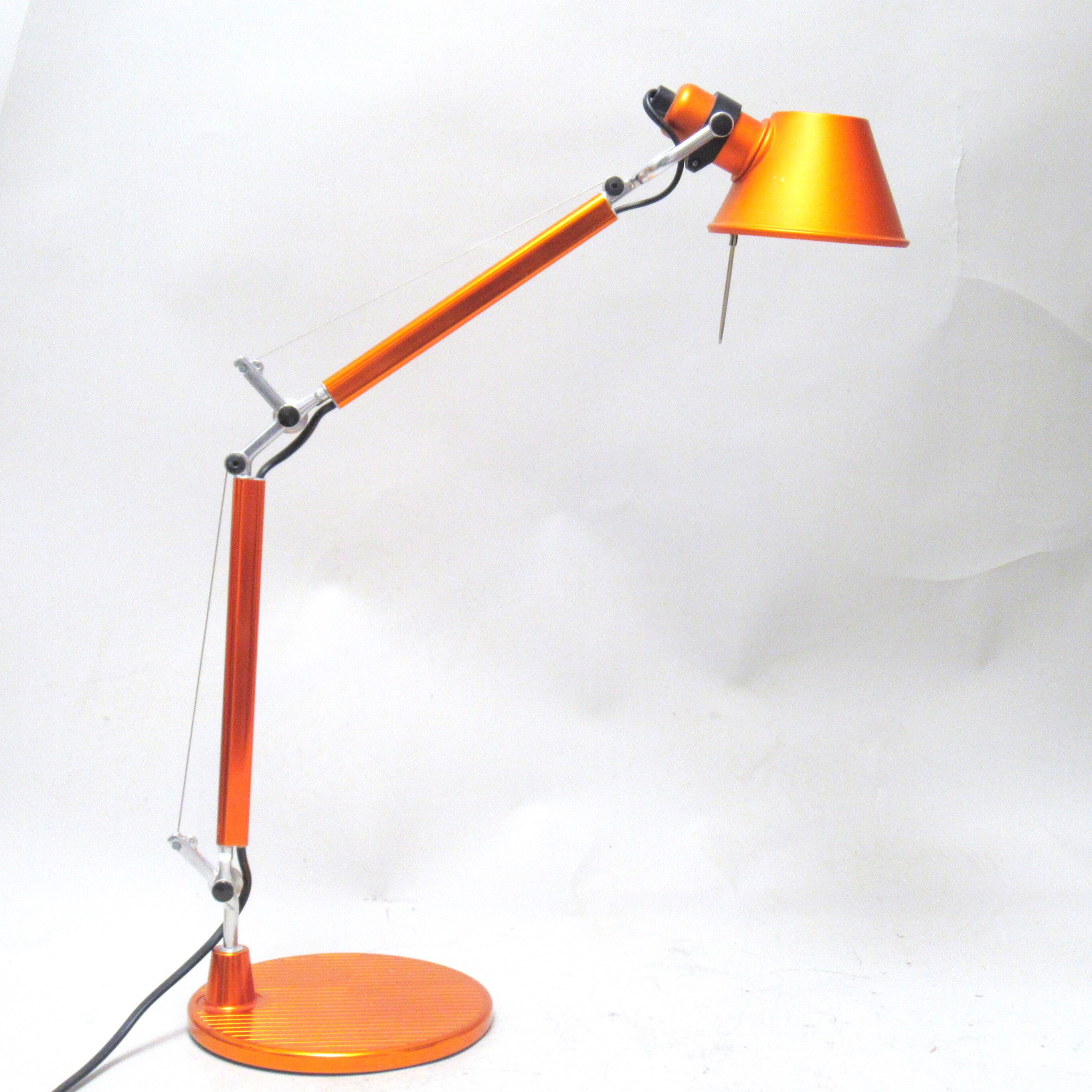 Lamp Tolomeo micro orange Michele by Lucchi Artemide