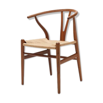 Chaise Wishbone par Carl Hansen Hans Wegner Walnut CH24