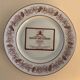 6 plates Limoges Grands Vins de Bordeaux and Châteaux du Médoc