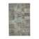 Hand-knotted oriental vintage 199 cm x 301 cm grey patchwork carpet