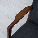 1960s, Danish armchair by Fritz Hansen model 8000/8020, furniture wool.
