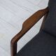 Fauteuil danois des années 1960 de Fritz Hansen, modèle 8000/8020, en laine d'ameublement.