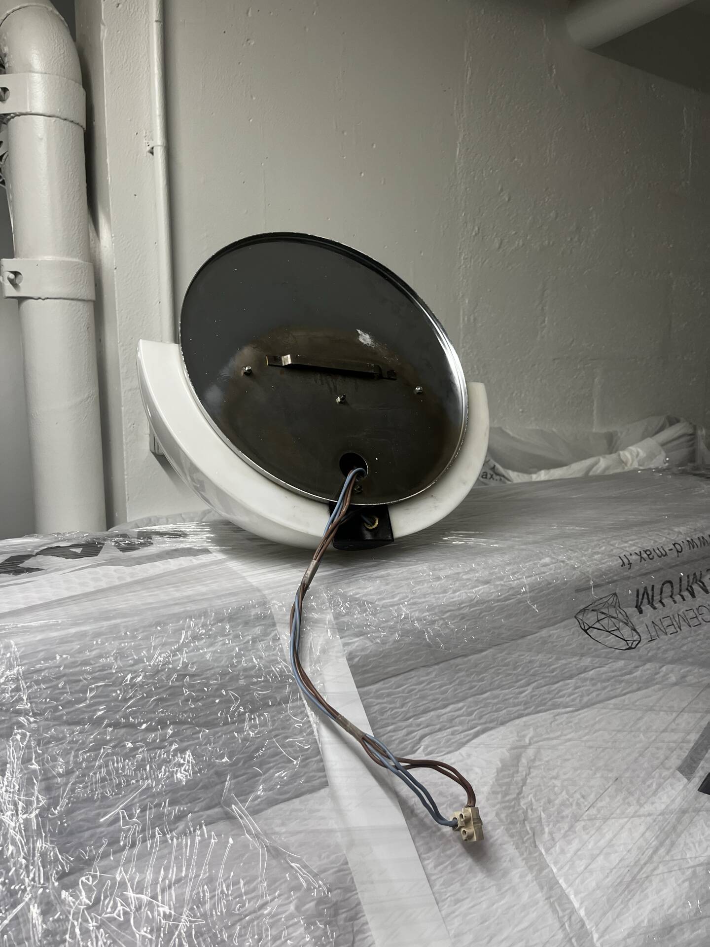 Stilnovo wall lamp by Danilo and Corrado Aroldi Model Spicchio Italy 1