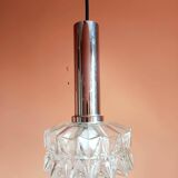 Suspension space age chrome and glass Germany 1970