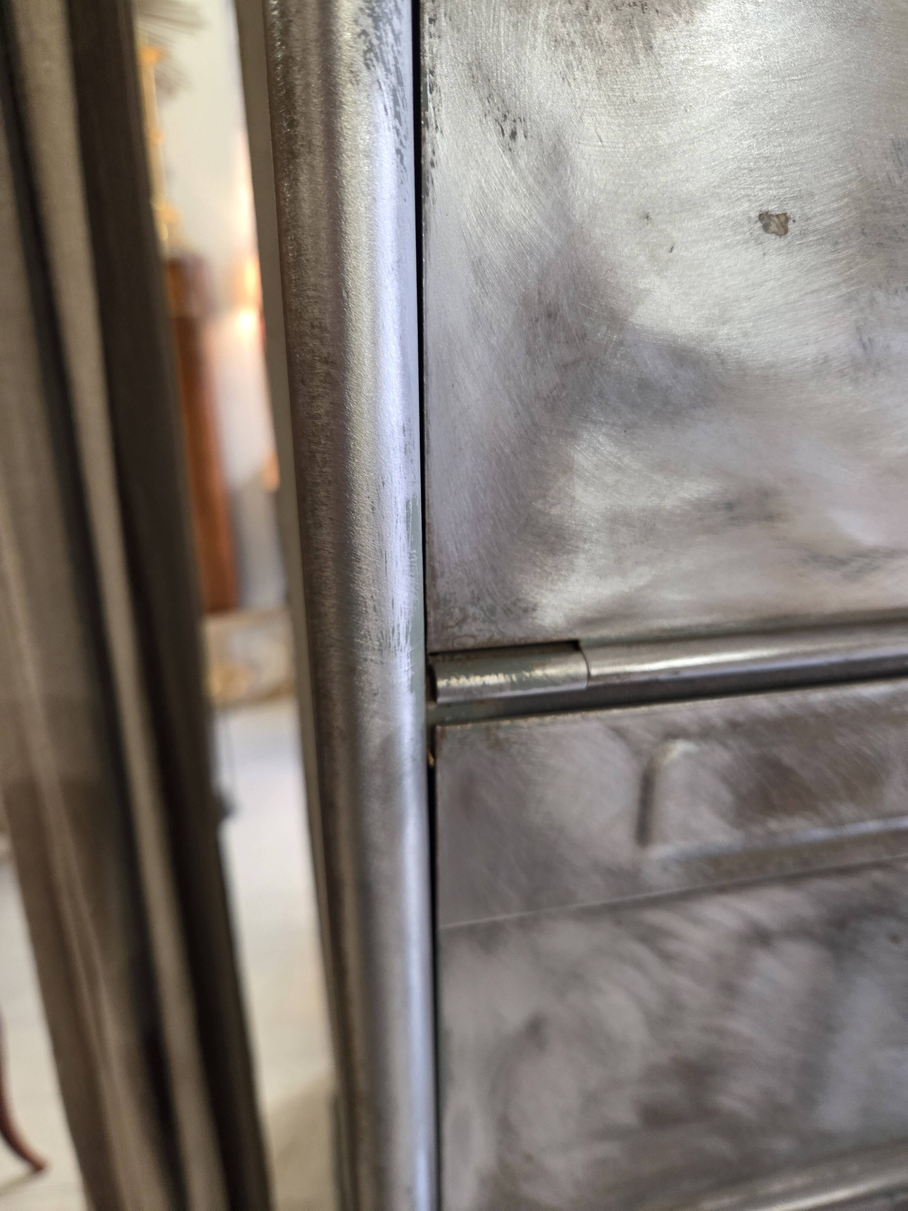 steel locker with flaps