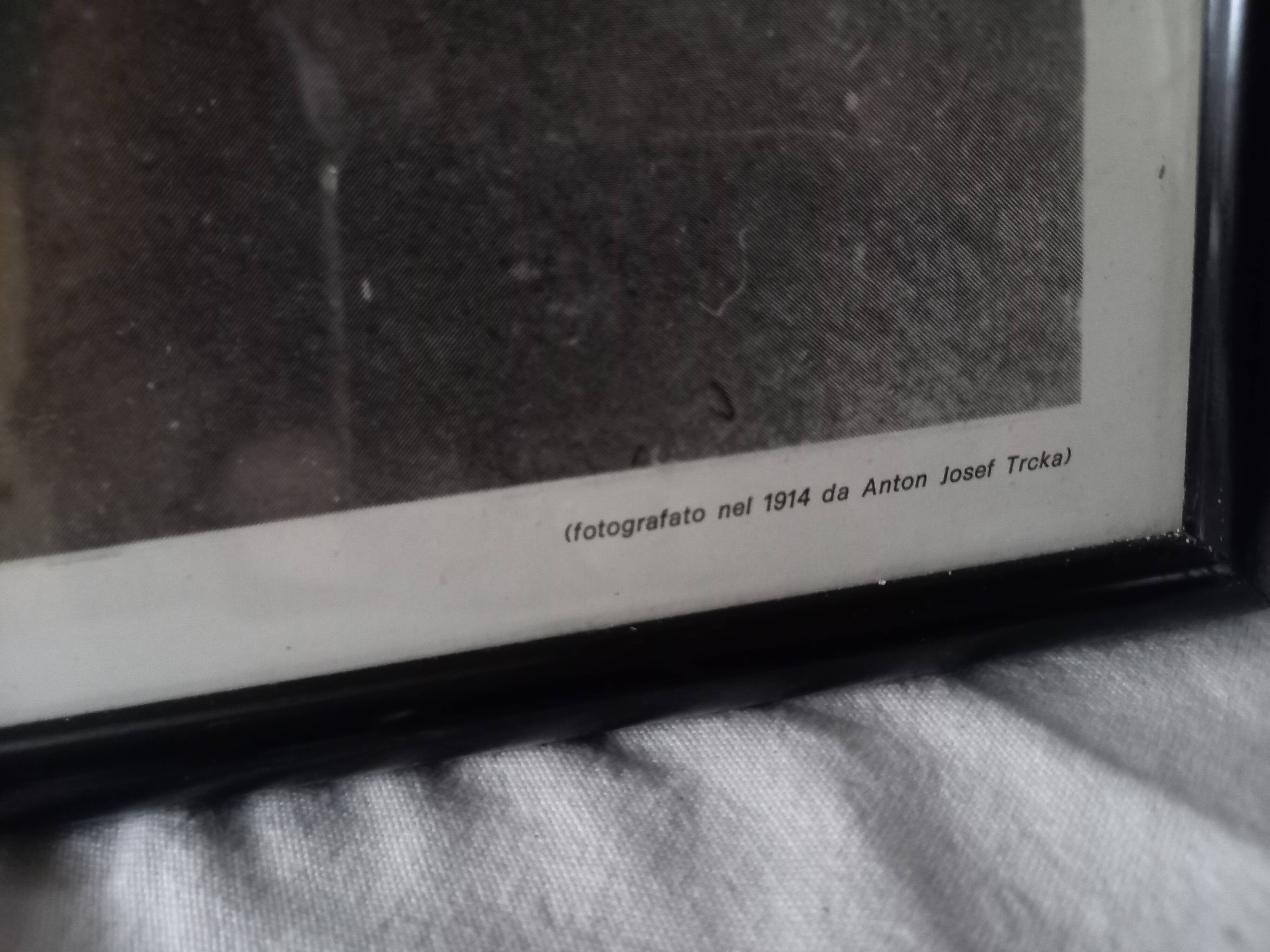 Portrait of Egon Shiele, 1914, photo by Anton-Josef Trcka, framed poster