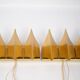 Pair of 2 Danish Gothic 3 wall lights by Bent Karlby, Lyfa, 1960s.