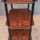 Napoleon III etagere in marquetry