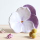 Assiette des années 50 forme fleur par Ernestine Salerno