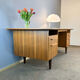 Bauhaus-style desk by WK Möbel, walnut, 1960s