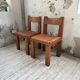 Paire de chaises Pierre Chapo S11