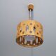 Suspension scandinave en bois 1960
