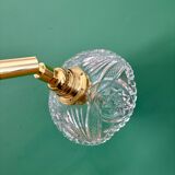 Vintage glass cut lampshade - tableware collection -