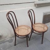 Paire de chaises bistrot