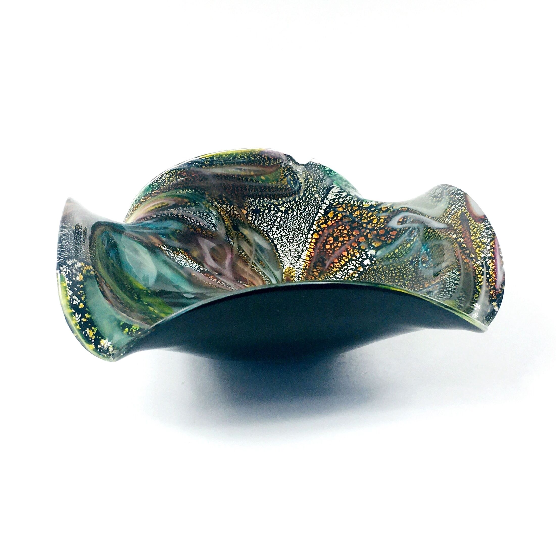 Pair of Tutti Frutti Murano Glass Bowls by Dino Martens, Italy, 1950s