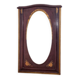 Large carved wooden mirror – Art Nouveau from the 1900s