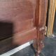 Antique solid oak headboard