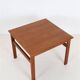 Illum Wikkelsø / Niels Eilersen “Capella” teak side table / 1960s / Danish modern design