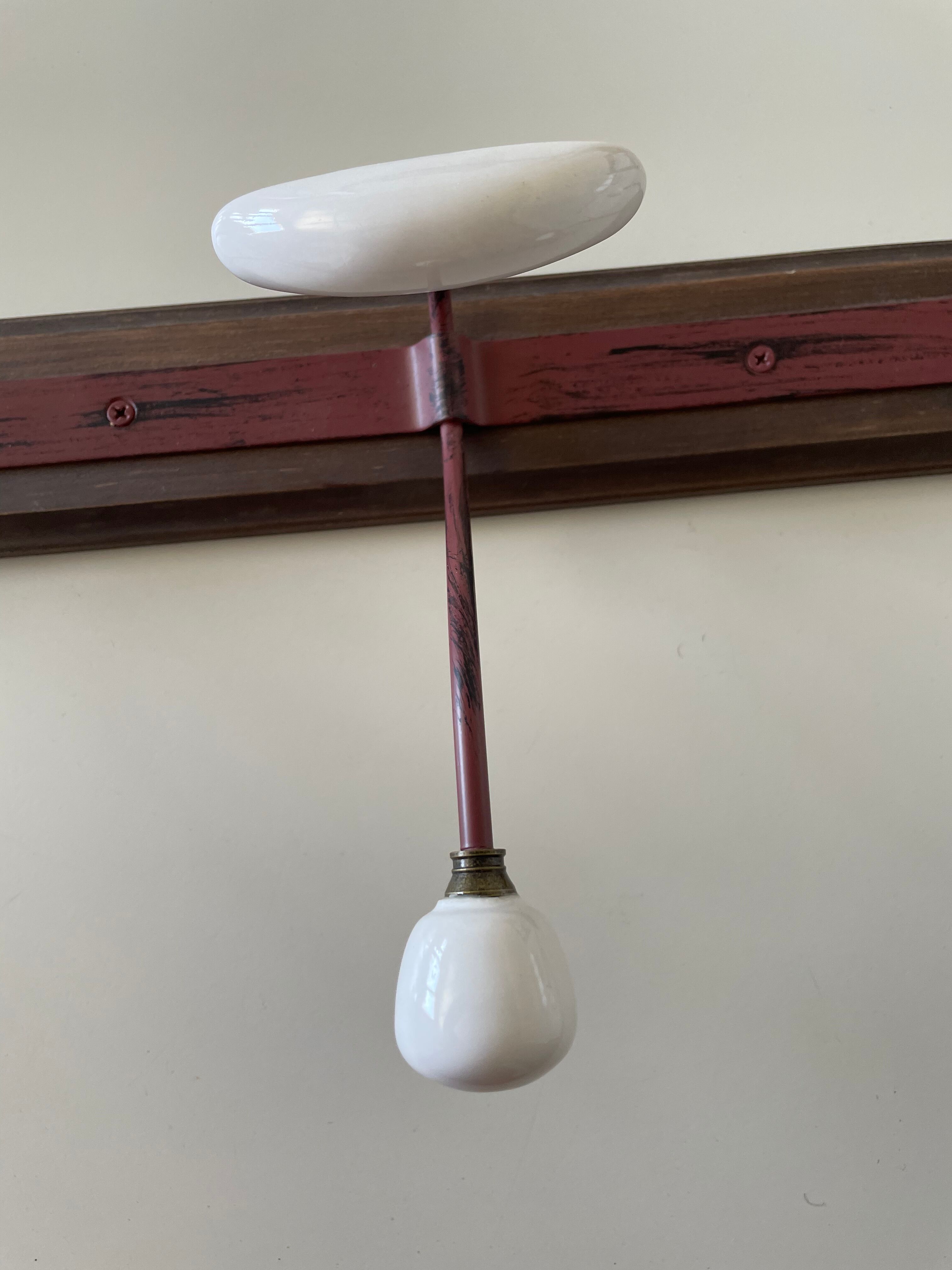 Porcelain coat rack
