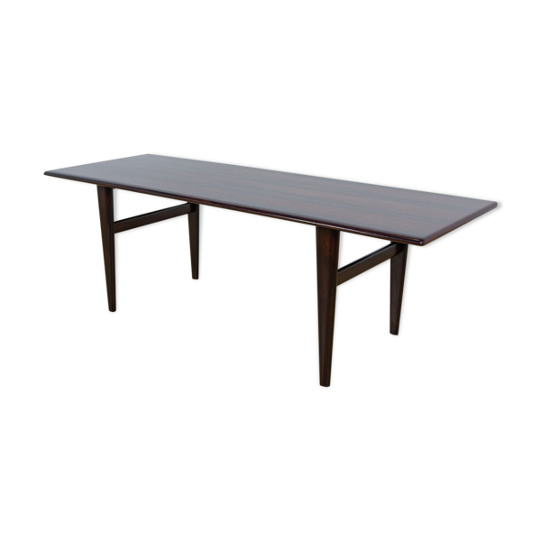 Table basse danoise en palissandre, années 1960
