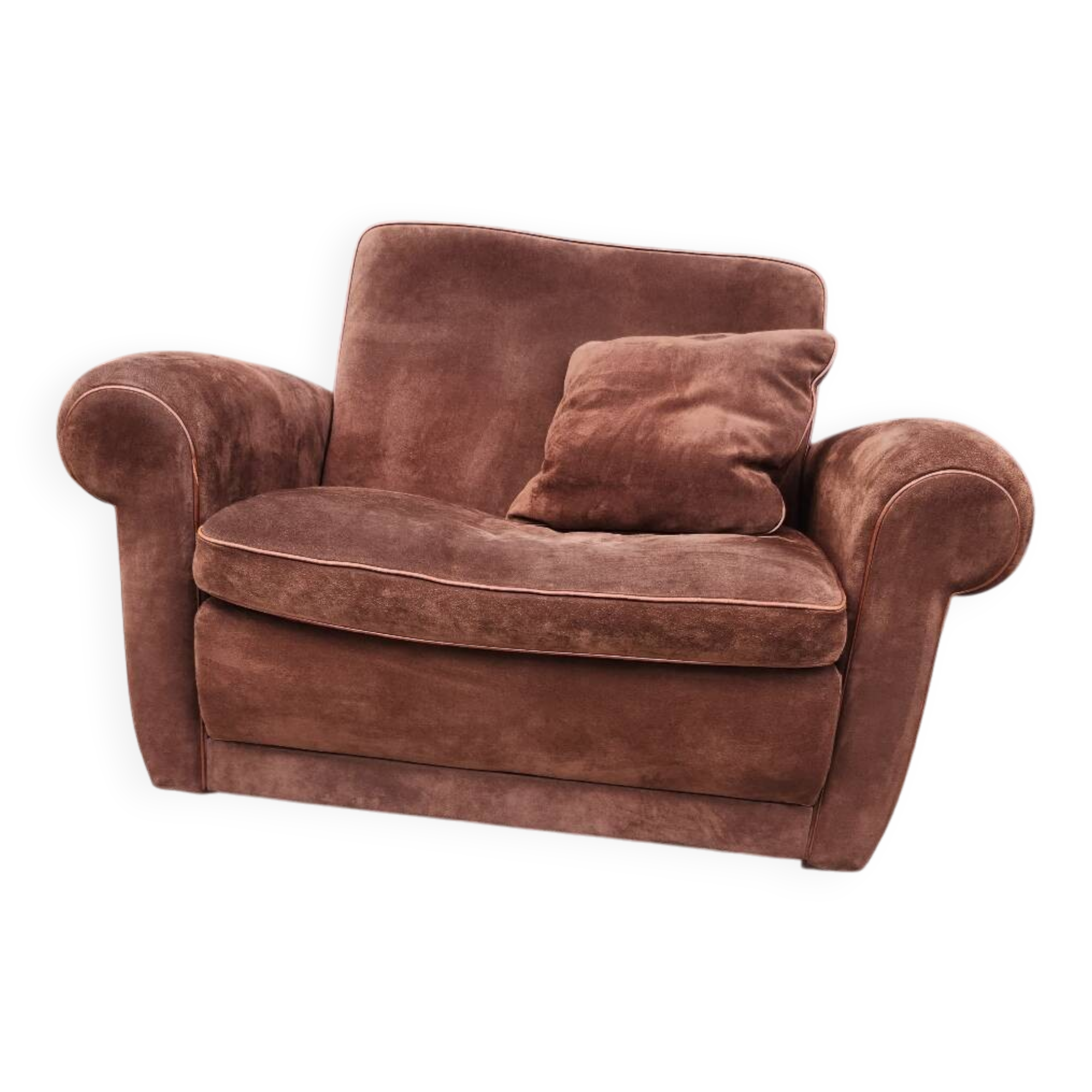 Baxter - Mickey Extra Armchair in Suède