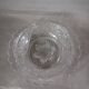 Old sugar bowl/bonbonniere in chiseled glass