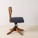 1930's Oak Swivel Office Chair by SMV, Sweden