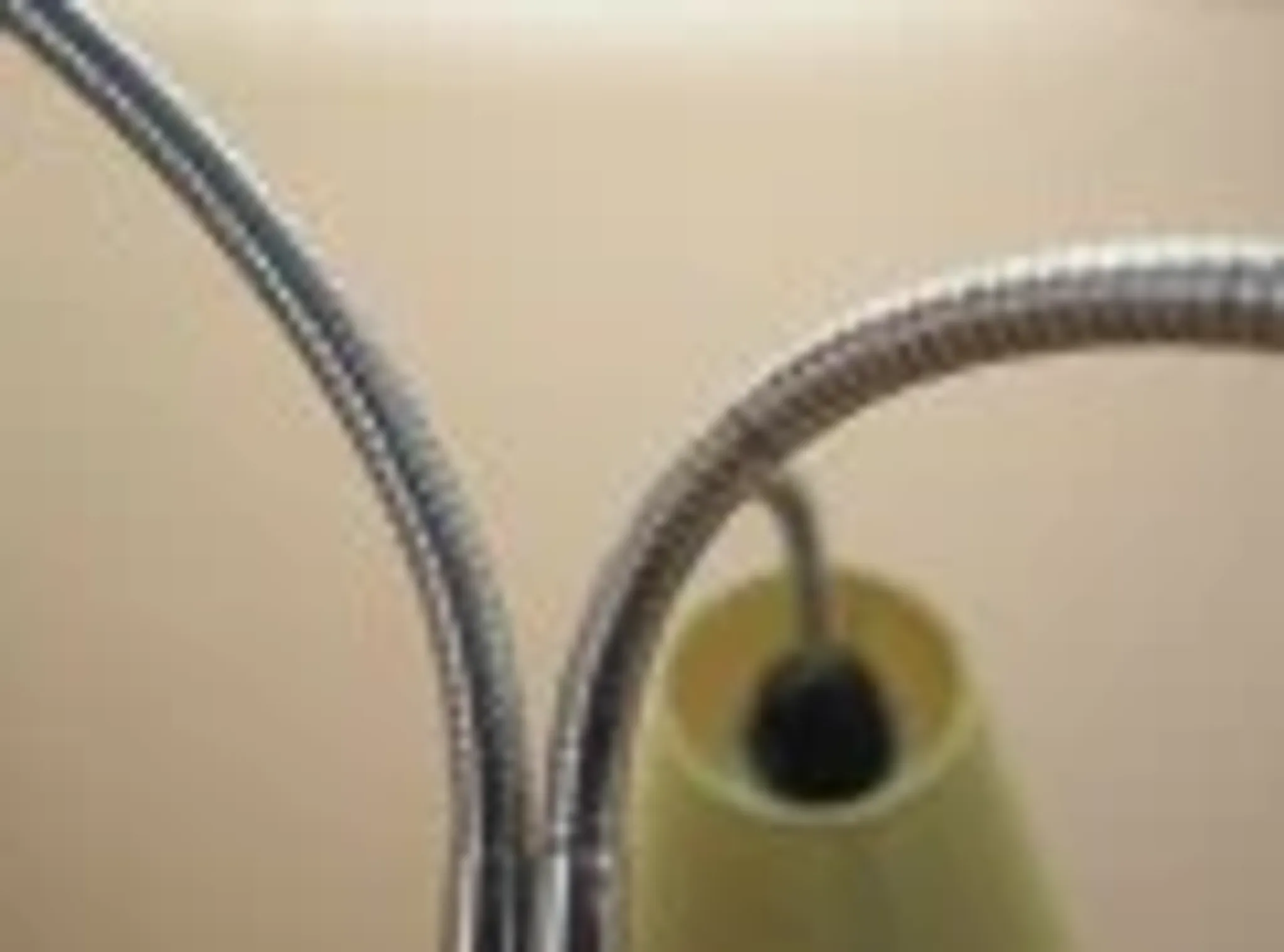 Danish floor lamp with three adjustable arms, metal construction, 2000s