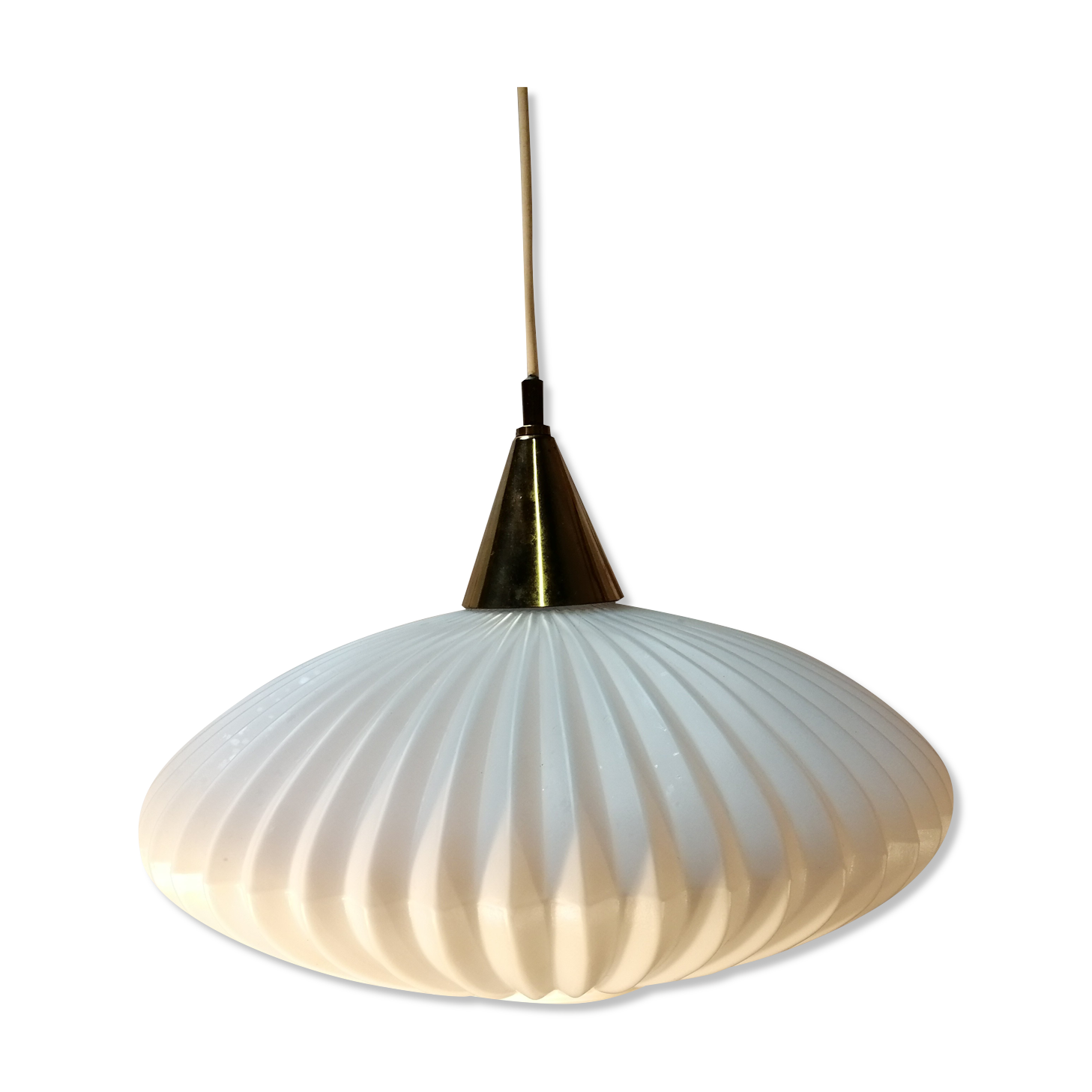 Novo style suspension in opaline - 60s.