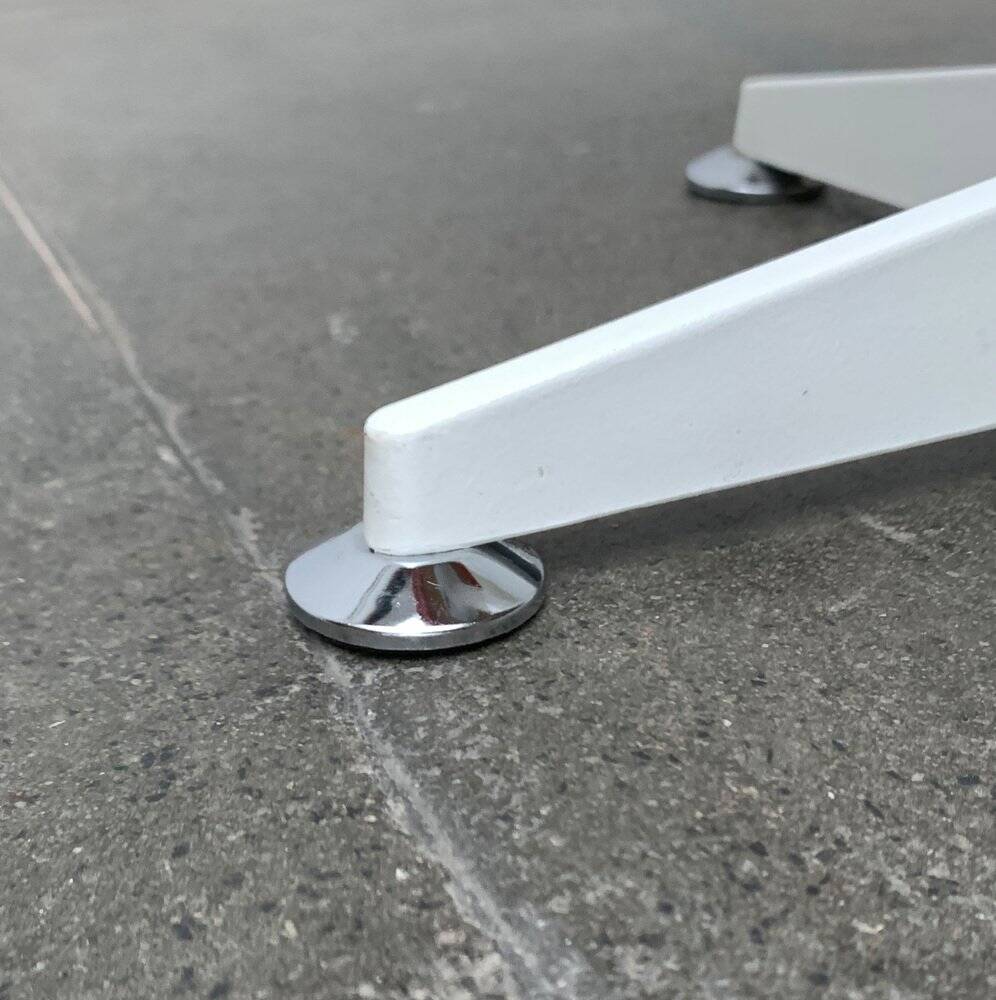 German Space Age swivel stool from the mid-century by Bremshey, Solingen, 1960s.