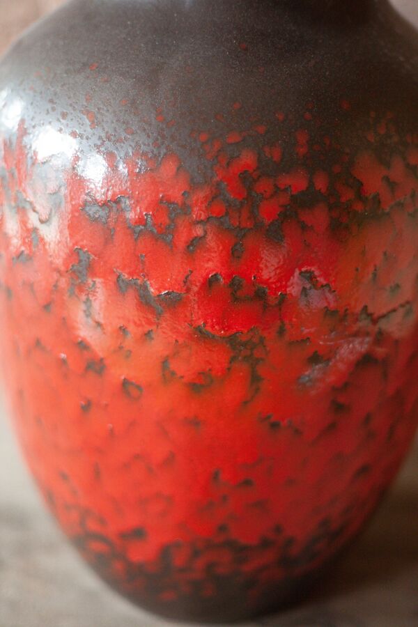 Grand vase céramique West Germany 241-47, vase scheurich, vase plancher