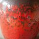 Large ceramic vase West Germany 241-47, Scheurich vase, floor vase
