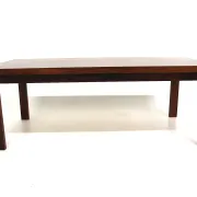 Scandinavian coffee table in rosewood, Sweden, 1960.