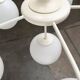 Swiss suspended chandelier from the mid-century space age by E. R. Nele for Temde, 1960s.