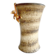 Large! Mid Century ceramic Vase, Brown, Vintage