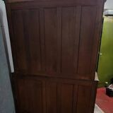 Two-part Louis XV period oak buffet, circa 1750