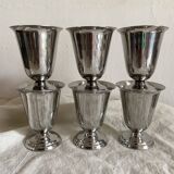 Stainless steel ice cream cups