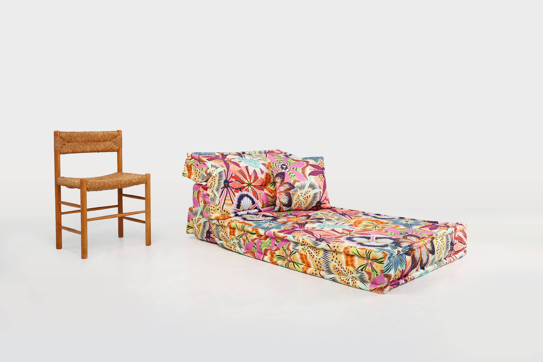 Mah Jong Chaise Lounge Sofa by Roche Bobois, designed by Hans Hopfer