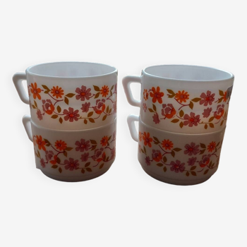 Lot de 4 tasses