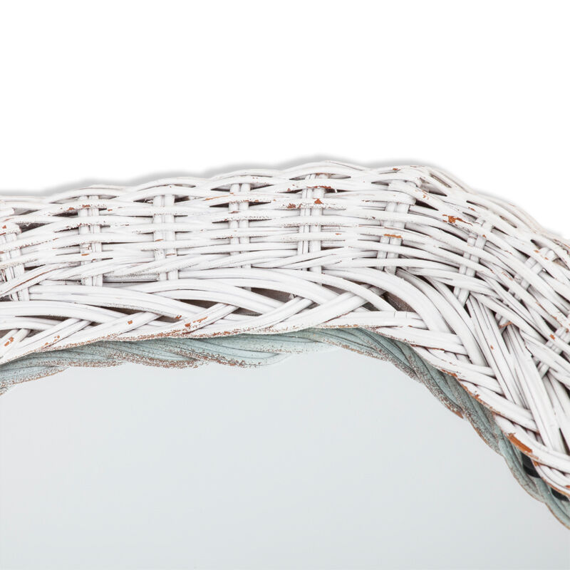 Mirror painted Wicker 60x34cm