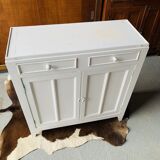 White parisian buffet - 2 drawers
