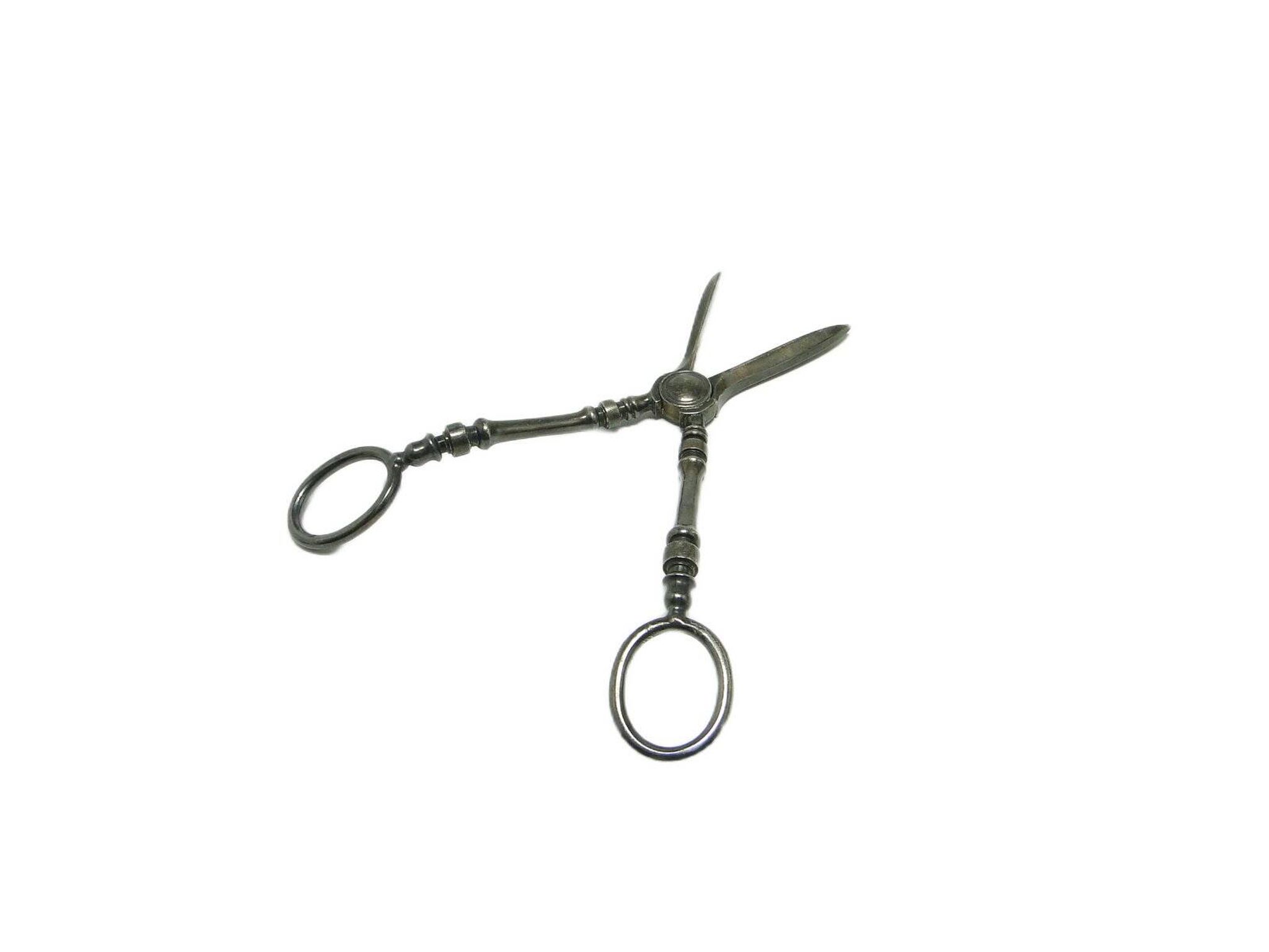 Art Nouveau Danish scissors for grapes, 1920s