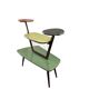 Vintage rockabilly side table/plant table in 4 colours.
