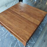 Coffee table for the living room in solid teak.