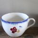Tasse Mary Lou Fleurs bleu rouge jaune Digoin