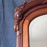 Art Nouveau overmantel mirror