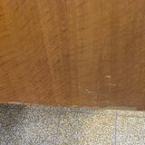 Commode et penderie en bois et rotin