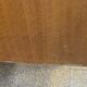Wood and rattan chest of drawers and wardrobe