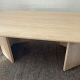 Travertine coffee table from the 70s