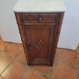 Bamboo wooden bedside table